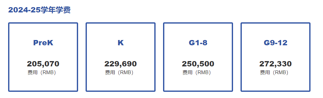 南京贝赛思国际学校2024-2025年学费