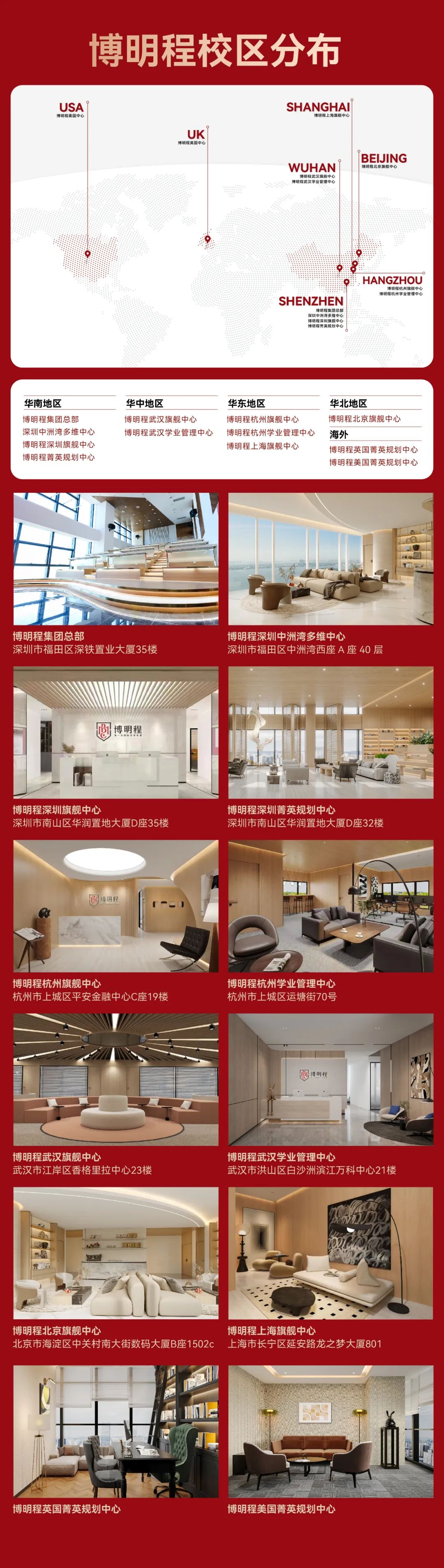 博明程校区分布