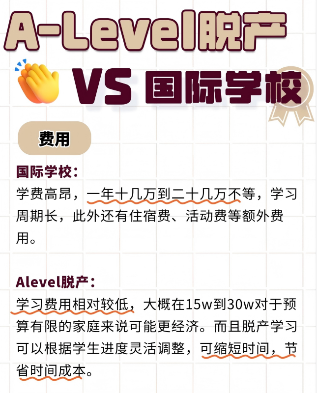 alevel费用